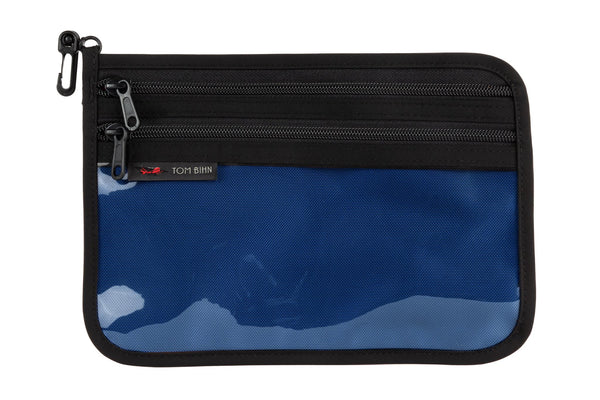 Medium Double Organizer Pouch in Navy 1050 Ballistic